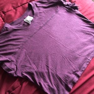 Purple Extra Small Crop Top T-Shirt Divided